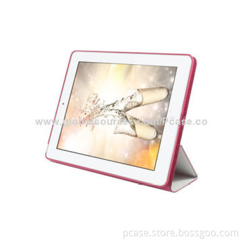 Smart Leather Case for iPad Air with Kickstand and Sleep Functions, Various Colors Available